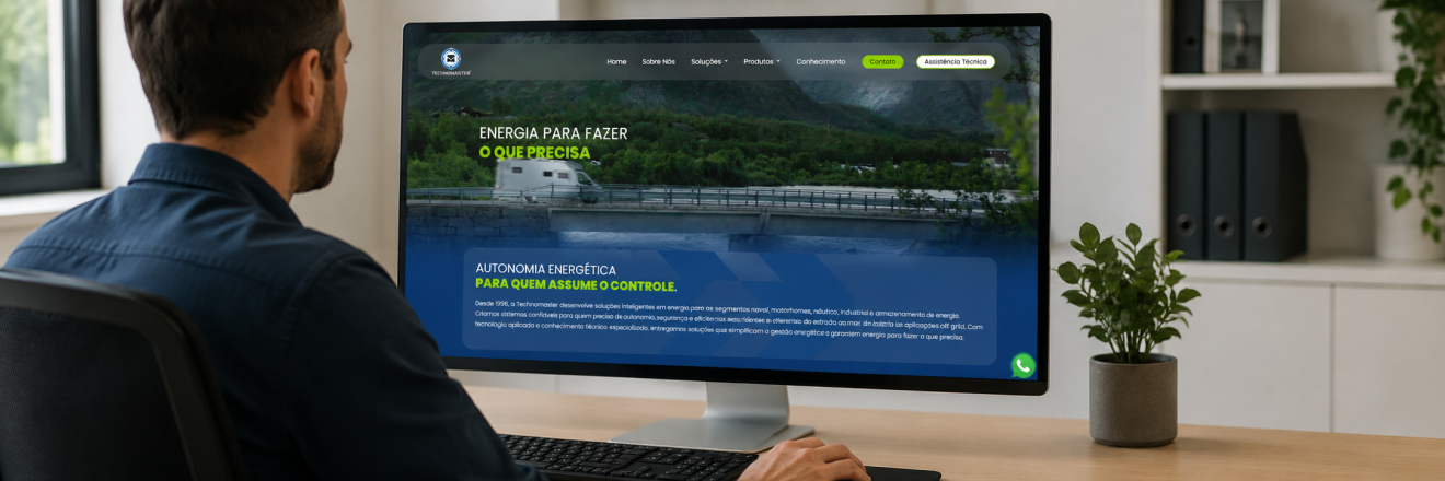 Conhe�a o novo site da Technomaster e suas novas funcionalidades