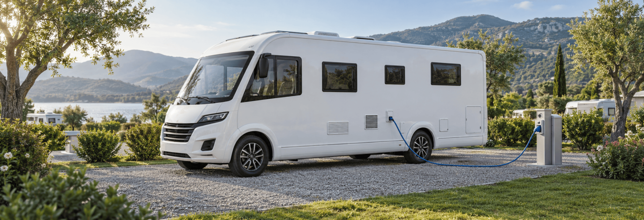 Conexão em camping: o que verificar antes de ligar o motorhome