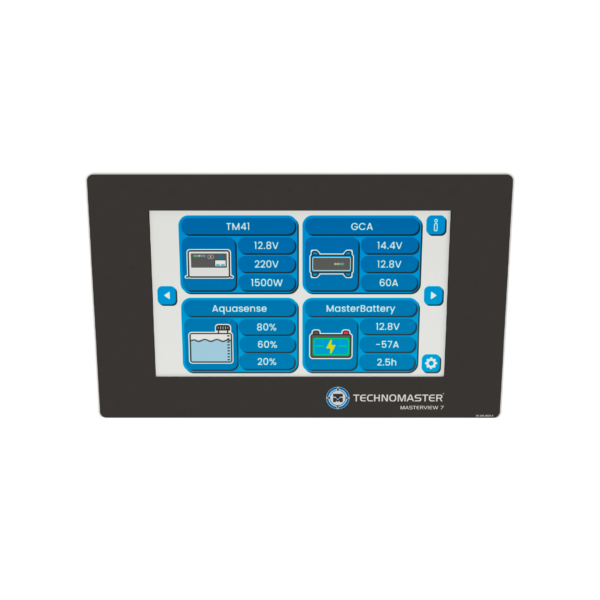 MASTERVIEW 7" - Painel Touch Screen de Controle e monitoramento