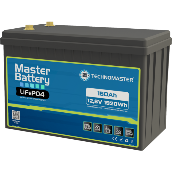 Master Battery LiFePO4 - 12V | 150Ah