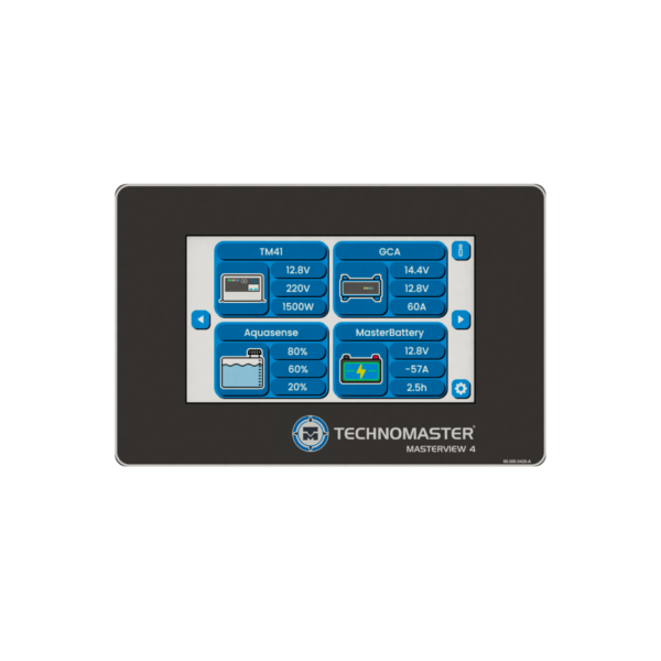 MASTERVIEW 4″ – Painel Touch Screen de Controle e monitoramento