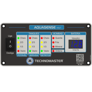Aquasense Volt - Sensor de Nível de Tanques com Voltímetro