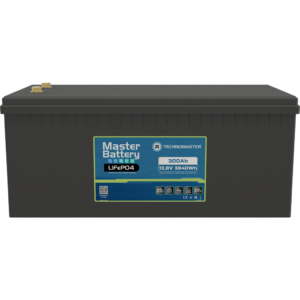 Master Battery – Bateria de Lítio LiFePO4 12V | 300Ah Technomaster