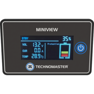 MINIVIEW – Painel Monitor de Bateria